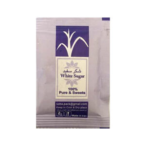 مشخصات ، قیمت و خرید انواع شکر سفید تکنفره 10 گرمی در بسته بندی و طرح های مختلف با کیفیت عالی و قیمت مناسب از فروشگاه اینترنتی جاوید سبز